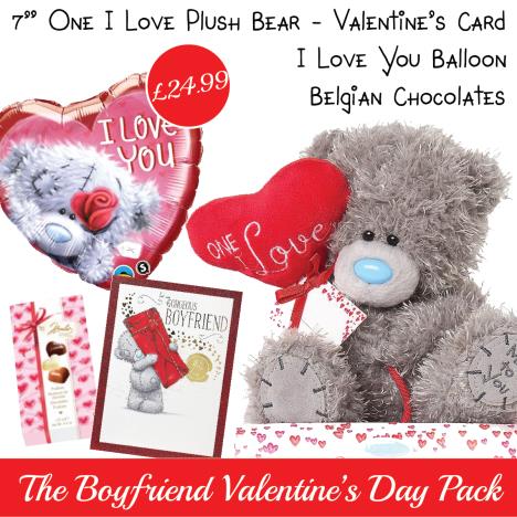 Boyfriend Valentines Day Pack £24.99